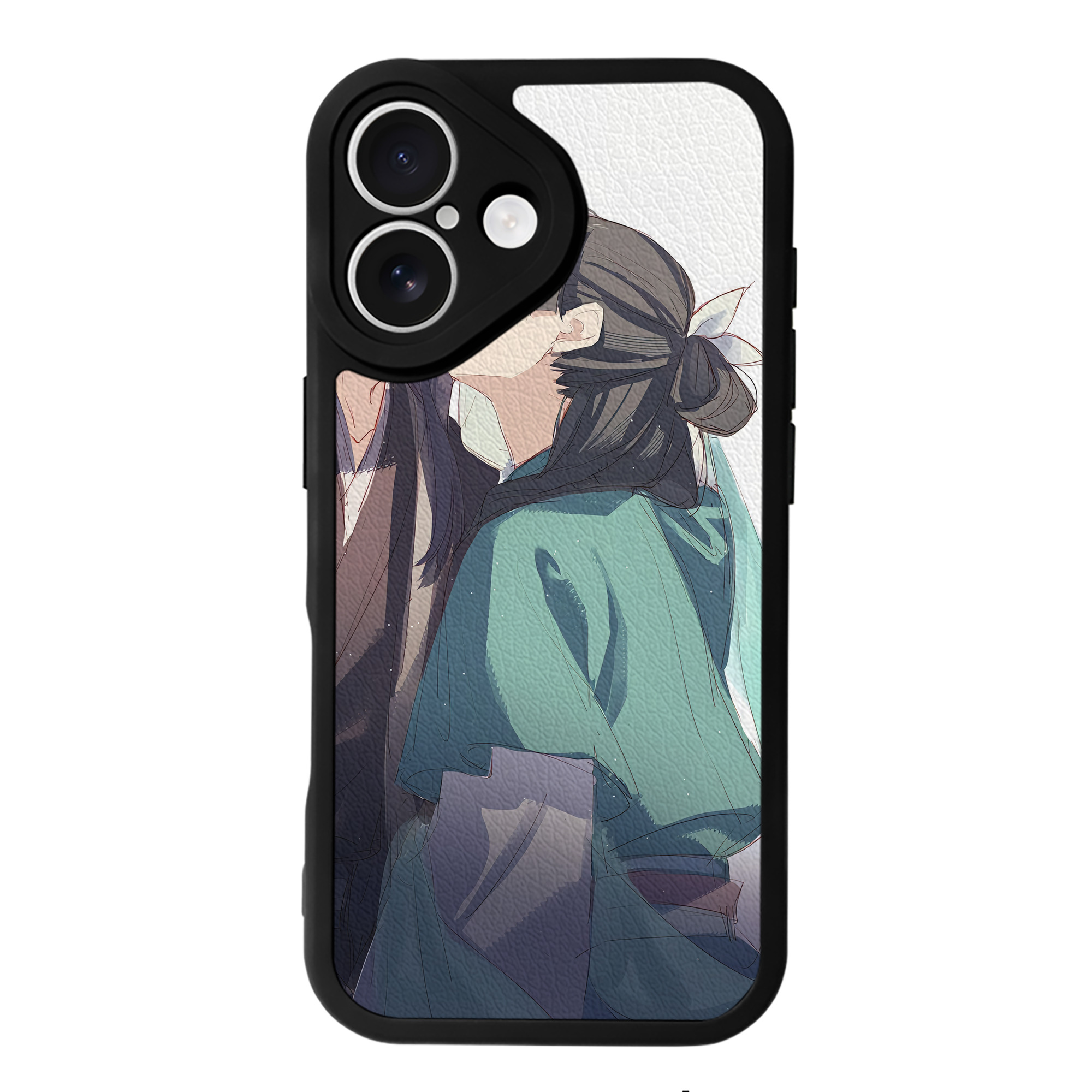 （画像用） 薬屋のひとりごと The Apothecary Diaries 【iPhone 16シリーズ対応】シリコンスマホケース（レザー調） 材質：シリコン